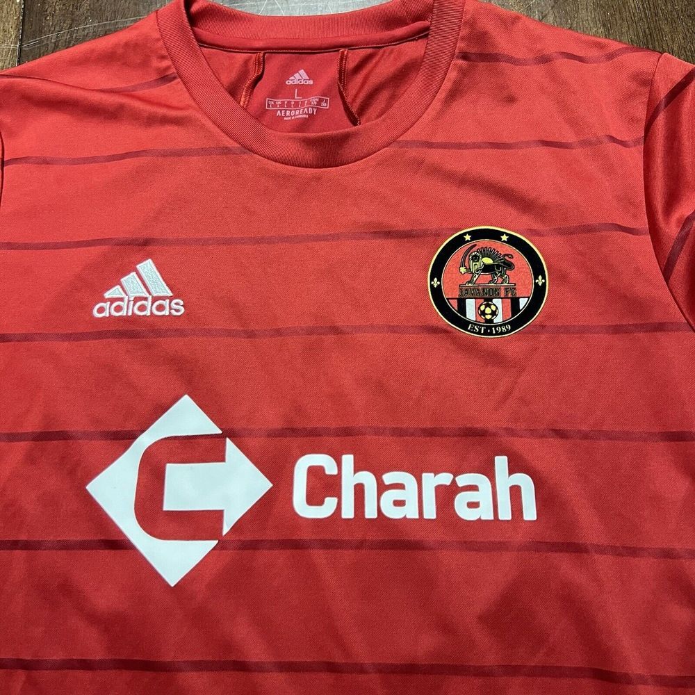 Adidas‎ Aeroready Charah National Soccer Football Jersey  Mens Size L #36